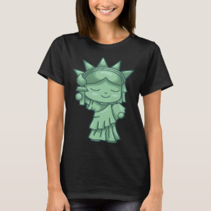 Statue of Liberty Patriotic USA Sightseeing New Y T-Shirt