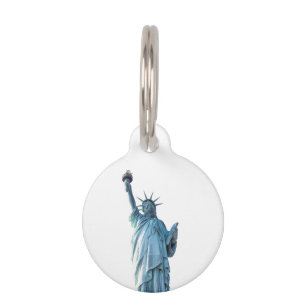 Statue of liberty  pet tag