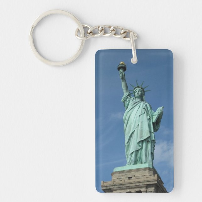 Statue of liberty photo key ring (Front)