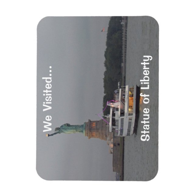 Statue of Liberty Photo Magnet (Vertical)