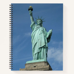 Statue of liberty photo notebook