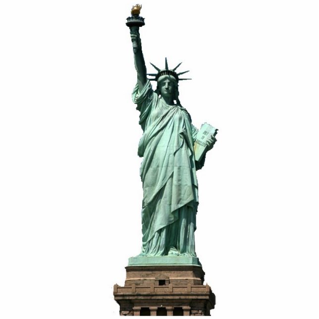 Statue of Liberty Photo Sculpture (Front)