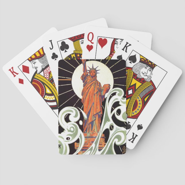 Statue of Liberty Playing Cards (Back)