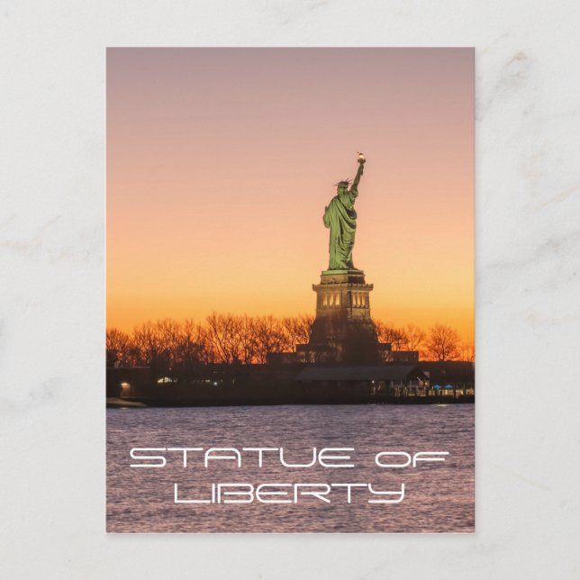 Statue of Liberty Postcard (Front)