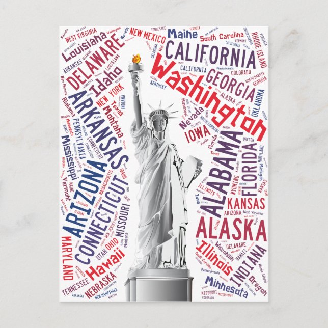 Statue of Liberty Postcard (Front)