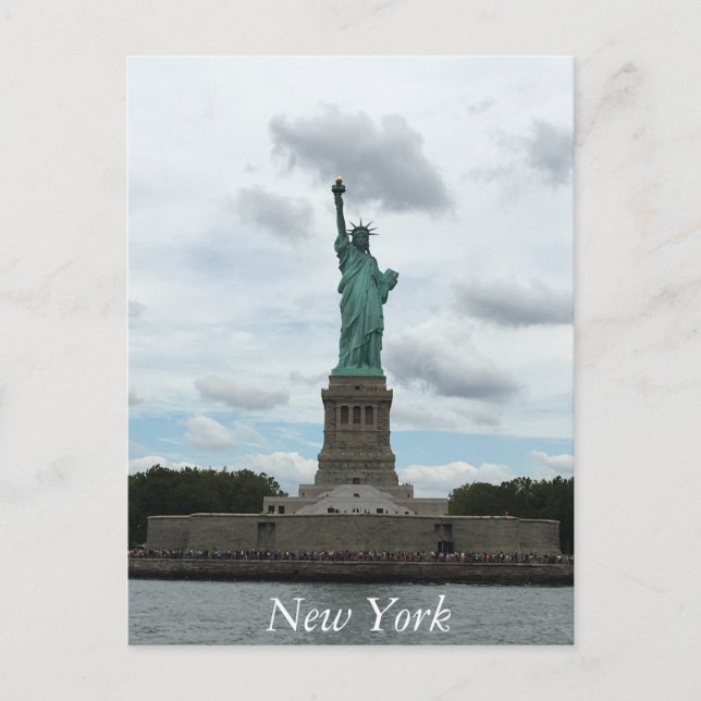 Statue of Liberty postcard (Front)