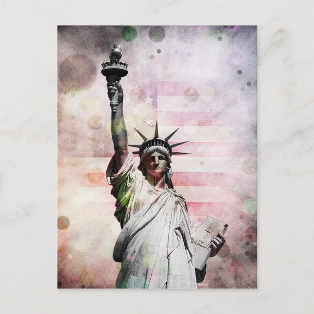Statue of Liberty Postcard (Front)