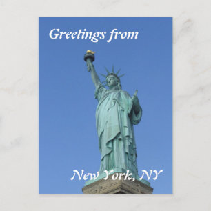 Statue of Liberty Postcard
