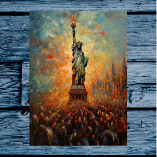 Statue of Liberty Poster Print