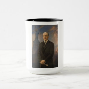 Statue of Liberty & President Woodrow Wilson Mug