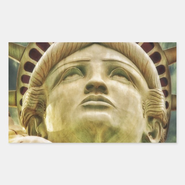 Statue of Liberty Rectangular Sticker (Front)