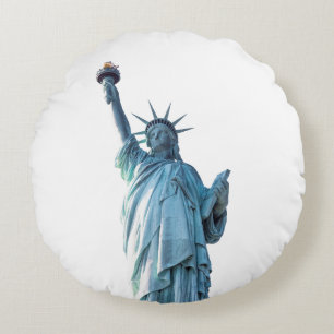 Statue of liberty   round cushion