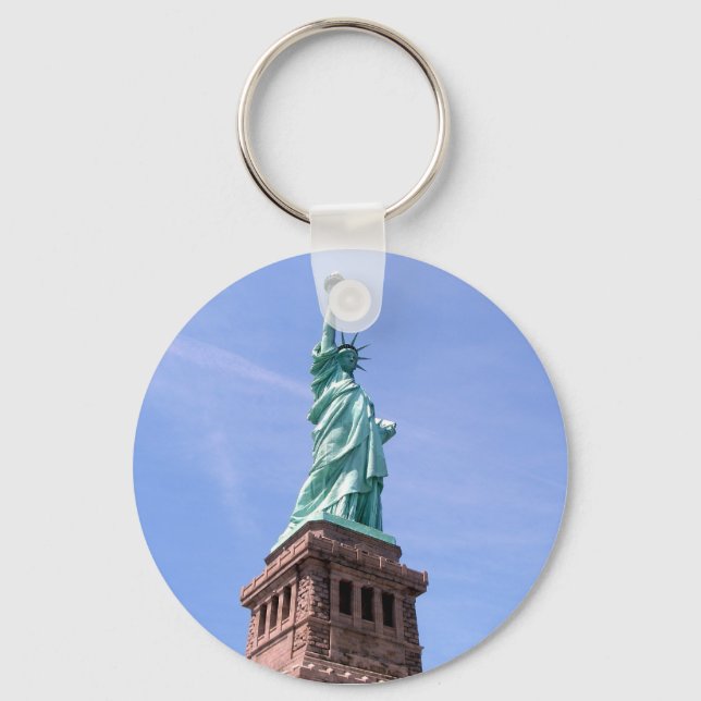 Statue of Liberty - Side View Keychain (Front)