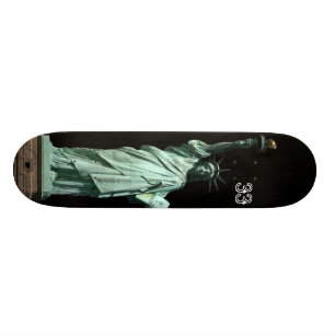 statue of liberty skateboard