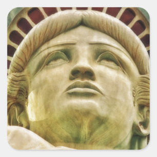 Statue of Liberty Square Sticker