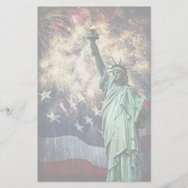 Statue of Liberty Stationery (Front)