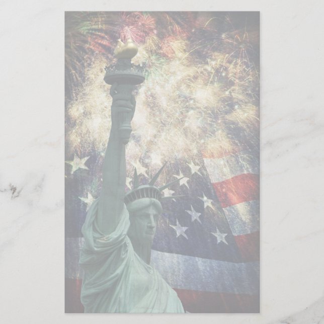 Statue of Liberty Stationery (Front)