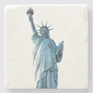 Statue of liberty stone coaster