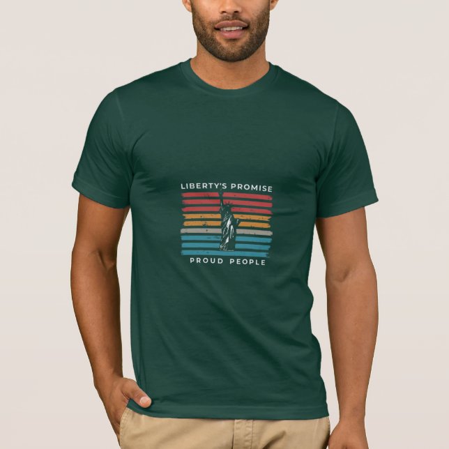 Statue of Liberty t-shirt design  (Front)