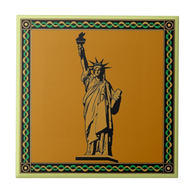 Statue of Liberty Tile (Front)