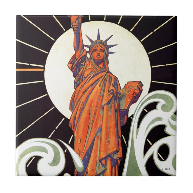 Statue of Liberty Tile (Front)