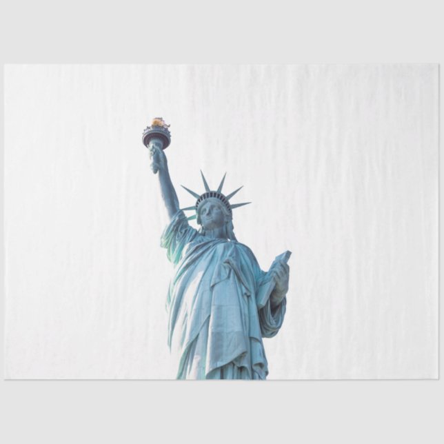 Statue of liberty   tissue paper (Front)
