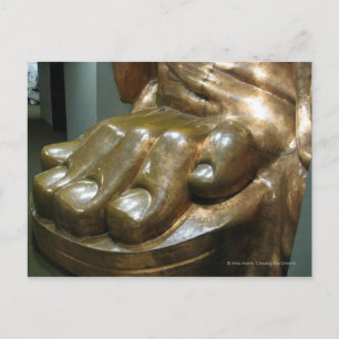 Statue of Liberty Toes Postcard
