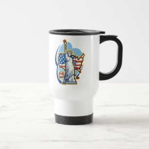 Statue Of Liberty Travel Mug