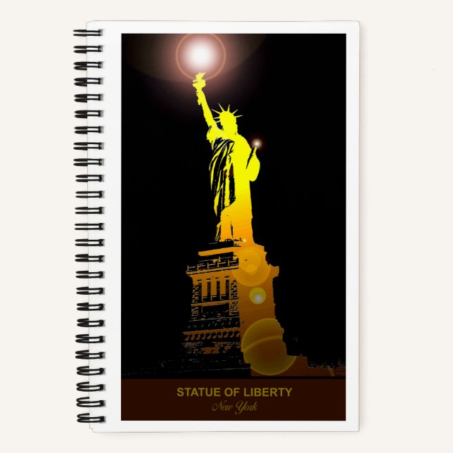 Statue of Liberty Travel Notebook (Front)