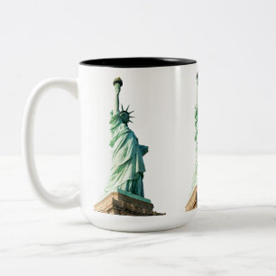Statue of liberty  Two-Tone coffee mug