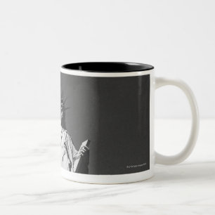 Statue of Liberty Two-Tone Coffee Mug