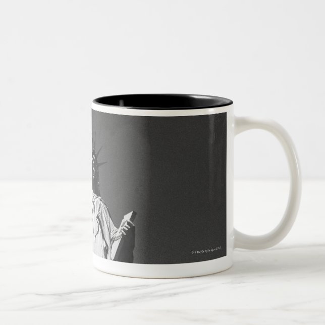 Statue of Liberty Two-Tone Coffee Mug (Right)