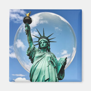 Statue of Liberty Under the Dome 2035 Magnet