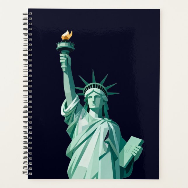 Statue of Liberty Urban Chic Planner (Front)