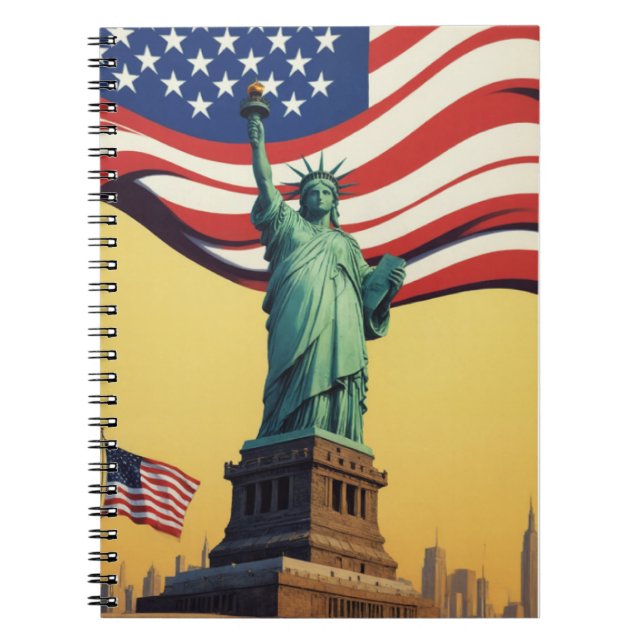 Statue of Liberty - USA Notebook (Front)