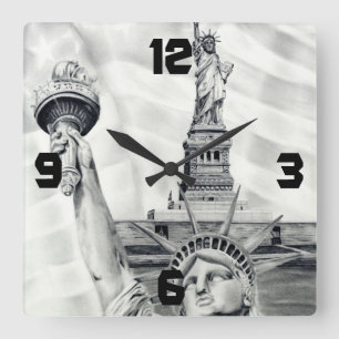 Statue of Liberty Wall Clock