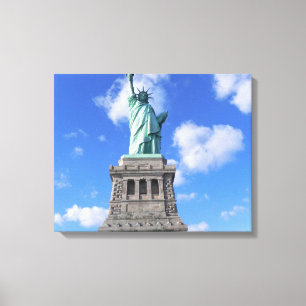 STATUE OF LIBERTY WRAPPED CANVAS PRINT