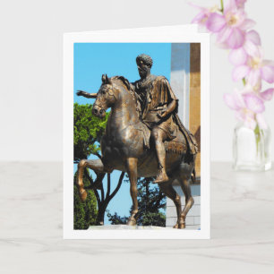 Statue of Marcus Aurelius, Capitoline Hill, Rome Card