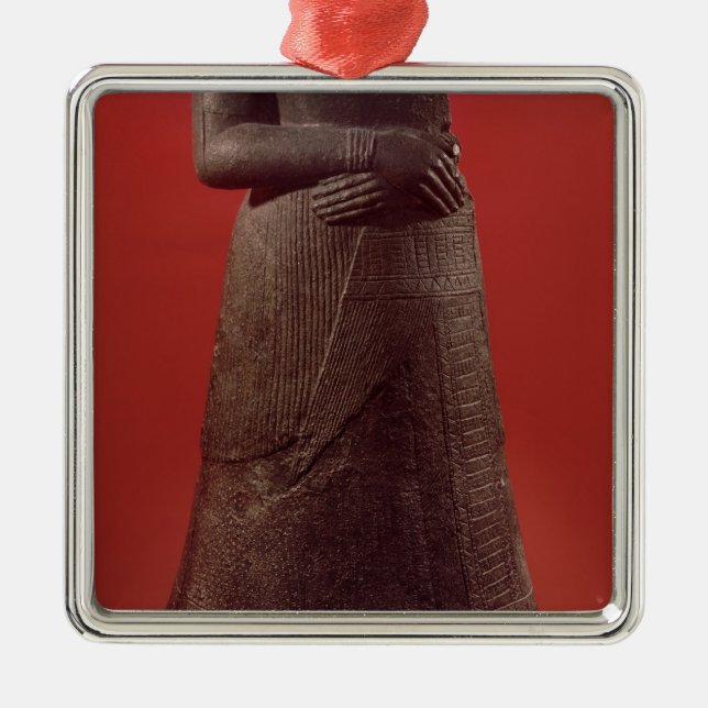 Statue of Napirasu, wife of Elamite King Metal Tree Decoration (Front)