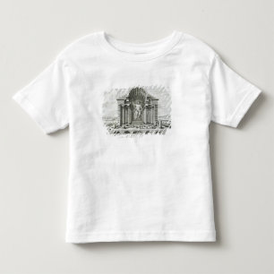 Statue of Olympian Zeus, made by Phidias in gold a Toddler T-Shirt