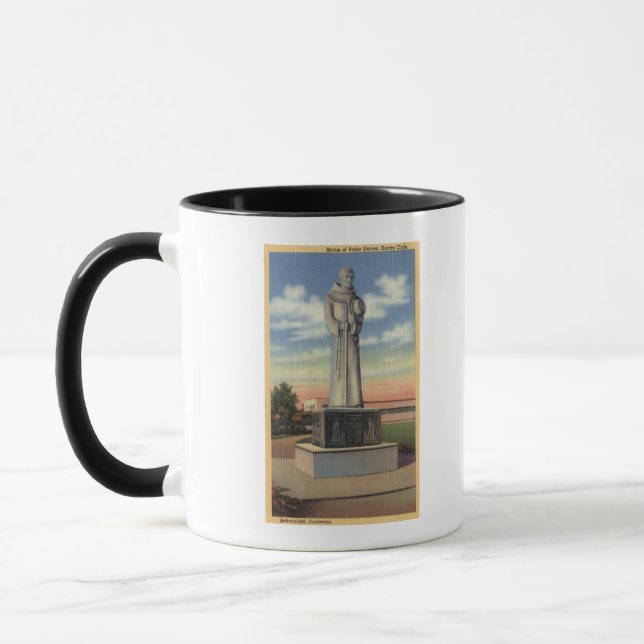 Statue of Padre Garces in Garces Circle Mug (Left)