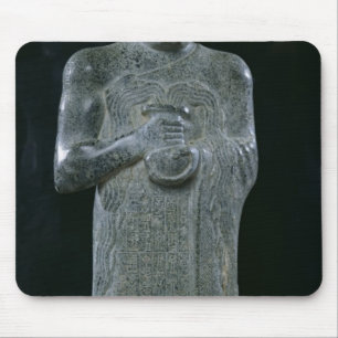 Statue of Prince Gudea, c.2150 BC Mouse Mat