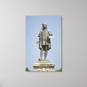 Statue of Raphael Sanzio of Urbino, 1897 Canvas Print