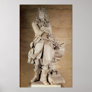 Statue of Sebastien Le Prestre de Vauban 1785 Poster