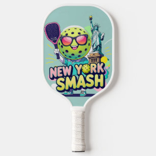 Statue of Smash – New York Pickleball Design Paddle