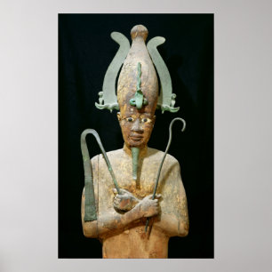Statue of the Cult of Osiris Poster