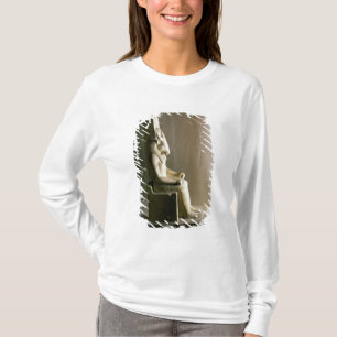Statue of the god Montu with the head of a bull, f T-Shirt