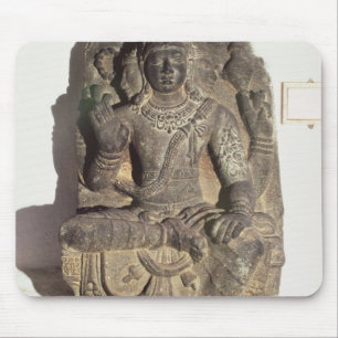 Statue of the Hindu God Brahma Mouse Mat