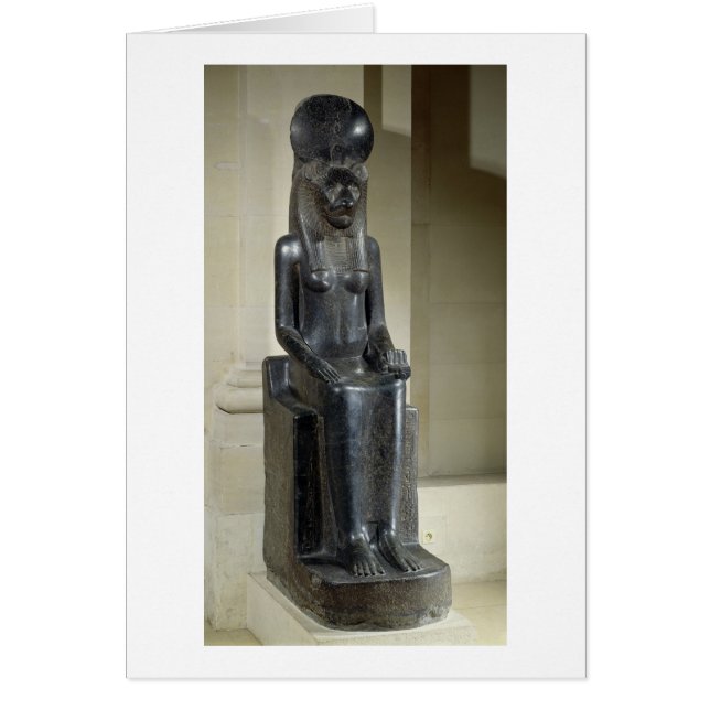 Statue of the lion-headed goddess Sekhmet, from th (Front)