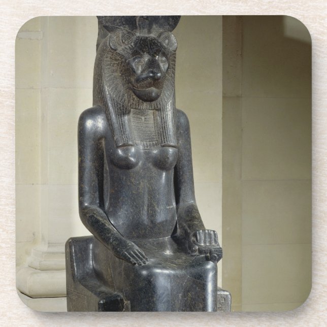 Statue of the lion-headed goddess Sekhmet, from th Coaster (Front)